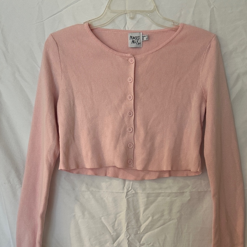 Princess Polly Blush Knit Sweater